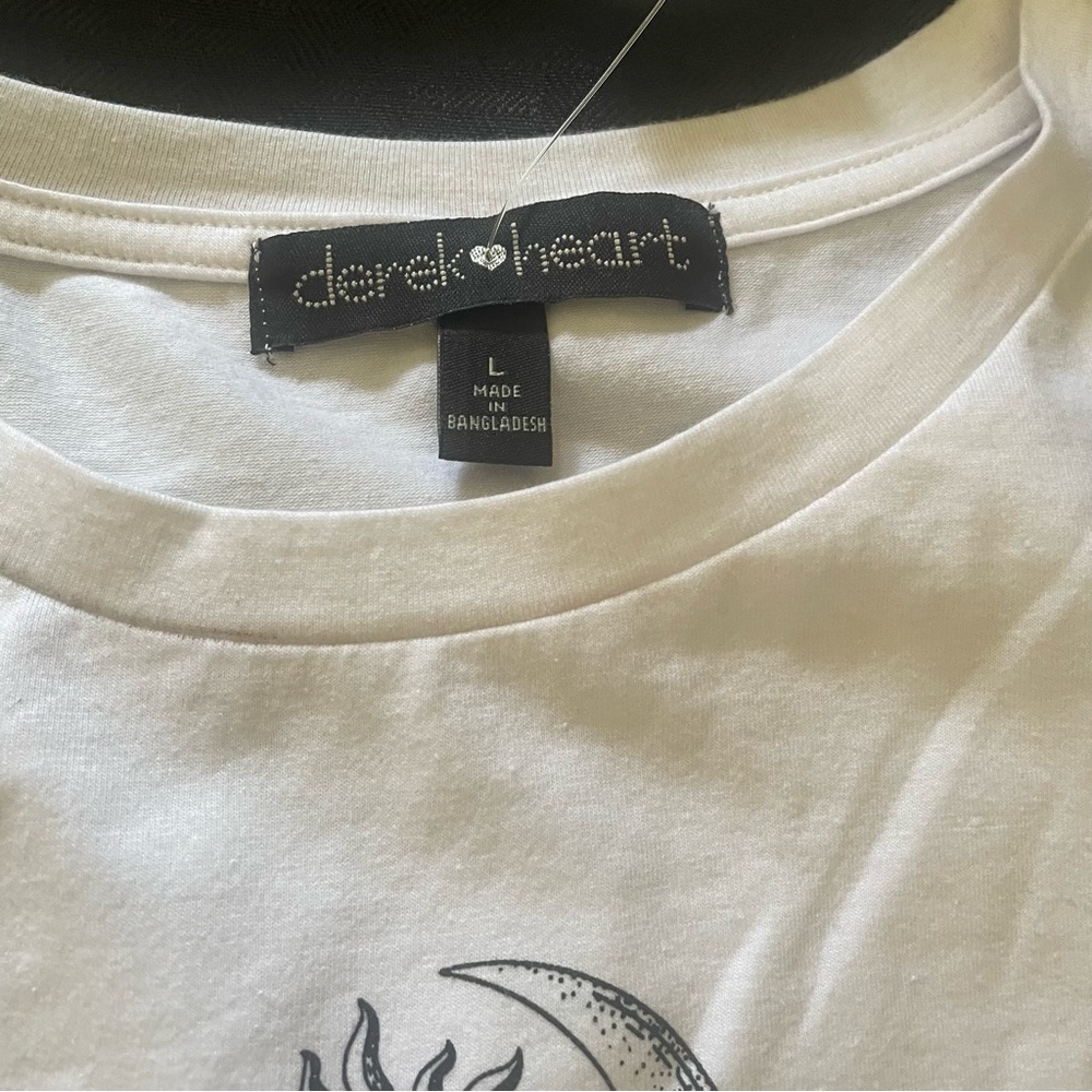 Soft & Sexy Cinch Tee NWT never worn white size L crunch up dudes stretchy - Picture 4 of 4